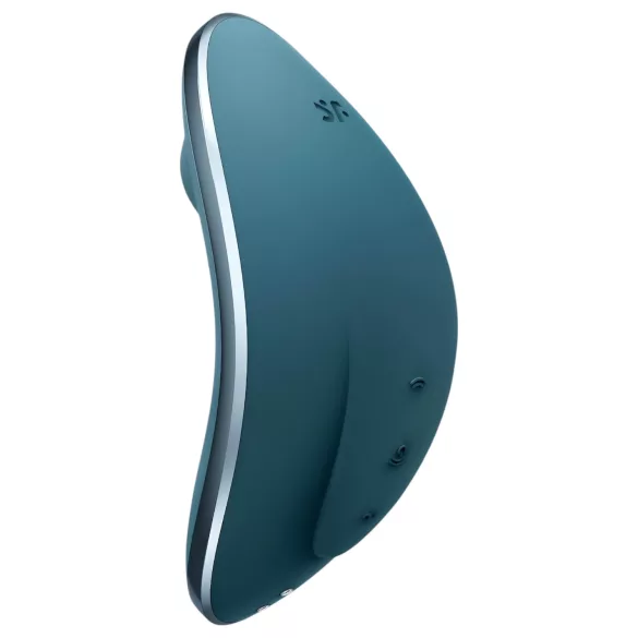 Satisfyer Vulva Lover 1 - klitorio stimuliatorius su oro bangomis - mėlynas