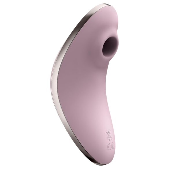 Satisfyer Vulva Lover 1 - klitorio stimuliatorius su oro bangomis - violetinis