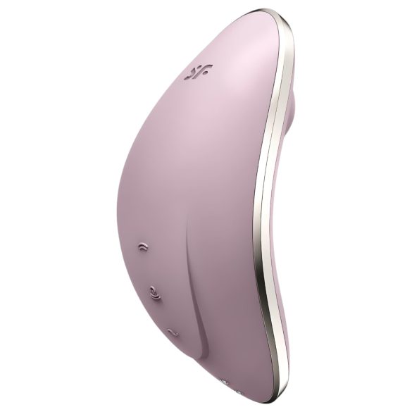 Satisfyer Vulva Lover 1 - klitorio stimuliatorius su oro bangomis - violetinis