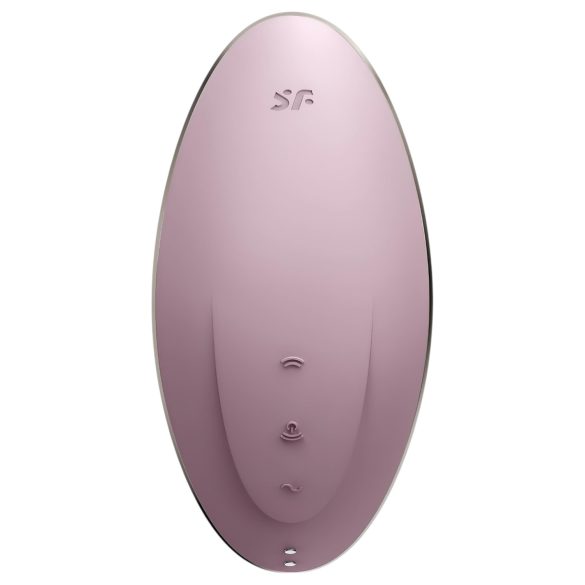 Satisfyer Vulva Lover 1 - klitorio stimuliatorius su oro bangomis - violetinis