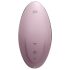 Satisfyer Vulva Lover 1 - klitorio stimuliatorius su oro bangomis - violetinis