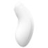 Satisfyer Vulva Lover 2 - klitorio vibratorius su oro bangomis - balta
