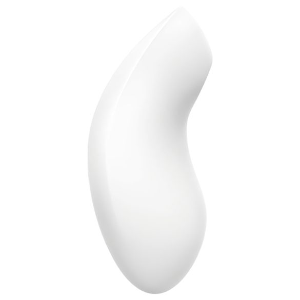 Satisfyer Vulva Lover 2 - klitorio vibratorius su oro bangomis - balta