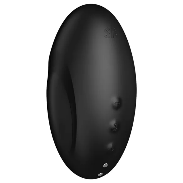 Satisfyer Vulva Lover 3 - klitorinis stimuliatorius su oro bangomis - juodas