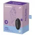 Satisfyer Vulva Lover 3 - klitorinis stimuliatorius su oro bangomis - juodas