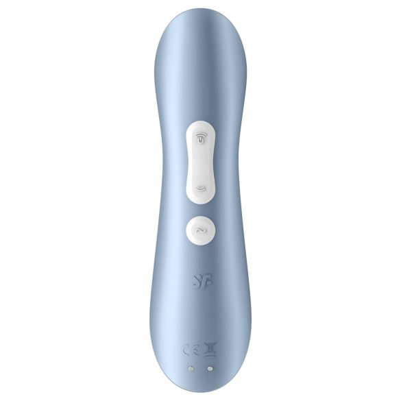 Satisfyer Pro 2+ klitorio stimuliatorius - oro bangos - mėlynas