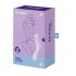 Satisfyer Curvy Trinity 2 - oro bangų 2in1 vibratorius (violetinė)