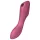 Satisfyer Curvy Trinity 3 - klitorinis oro pulsatorius ir vibratorius - raudonas