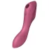 Satisfyer Curvy Trinity 3 - klitorinis oro pulsatorius ir vibratorius - raudonas