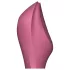Satisfyer Curvy Trinity 3 - klitorinis oro pulsatorius ir vibratorius - raudonas