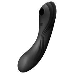   Satisfyer Curvy Trinity 4 - klitorinis ir G taško vibratorius - juodas