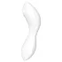 Satisfyer Curvy Trinity 5+ - programėle valdomas 2 viename vibratorius (baltas)