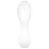 Satisfyer Curvy Trinity 5+ - programėle valdomas 2 viename vibratorius (baltas)