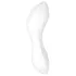 Satisfyer Curvy Trinity 5+ - programėle valdomas 2 viename vibratorius (baltas)