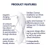Satisfyer Curvy Trinity 5+ - programėle valdomas 2 viename vibratorius (baltas)