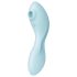 Satisfyer Curvy Trinity 5+ – išmanusis 2in1 vibratorius (mėlynas)