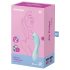 Satisfyer Curvy Trinity 5+ – išmanusis 2in1 vibratorius (mėlynas)