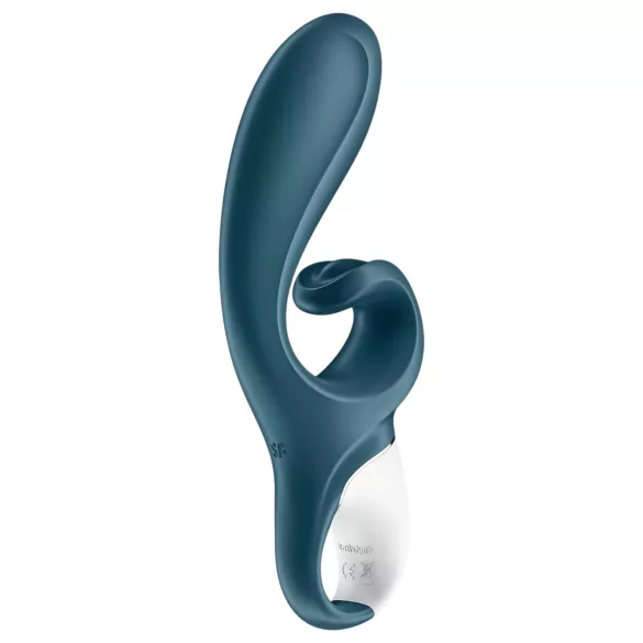 Satisfyer Hug Me - programėle valdomas klitorinis vibratorius su rankenėle (mėlynas)