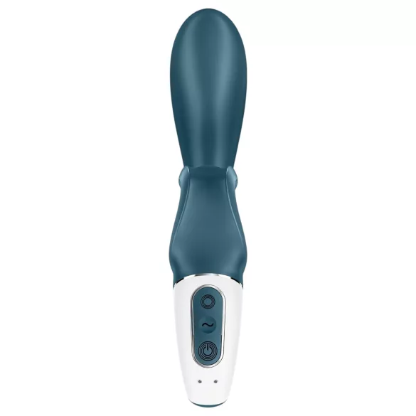 Satisfyer Hug Me - programėle valdomas klitorinis vibratorius su rankenėle (mėlynas)