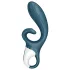 Satisfyer Hug Me - programėle valdomas klitorinis vibratorius su rankenėle (mėlynas)