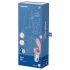 Satisfyer Hug Me - programėle valdoma vibratorius su klitorio atšaka (rožinis)