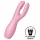 Satisfyer Threesome 3 - klitorio vibratorius - įkraunamas - rožinis