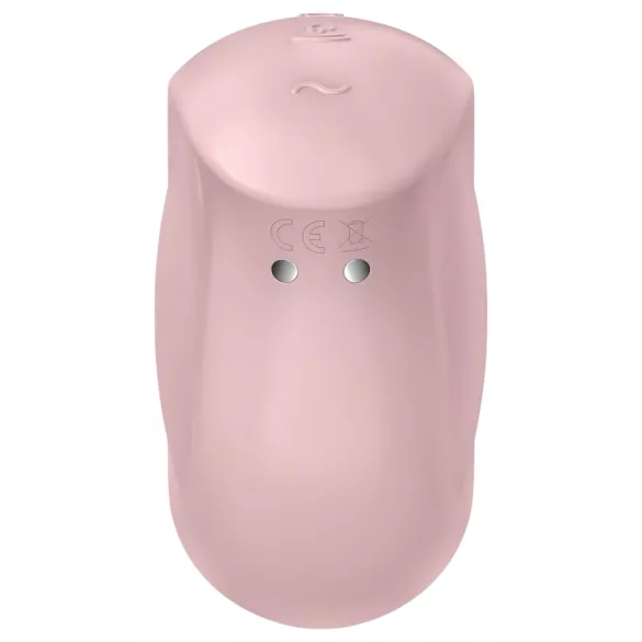 Satisfyer Sugar Rush - klitorio stimuliatorius su oro bangomis - rožinis