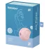 Satisfyer Sugar Rush - klitorio stimuliatorius su oro bangomis - rožinis