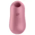 Satisfyer Cotton Candy - klitorinis oro vibracijos vibratorius - koralų spalvos