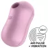 Satisfyer Cotton Candy - klitorinis oro bangų vibratorius - įkraunamas