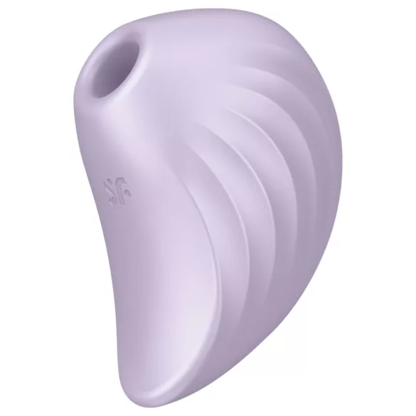 Satisfyer Pearl Diver - klitorio stimuliatorius su oro bangomis - violetinė