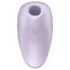 Satisfyer Pearl Diver - klitorio stimuliatorius su oro bangomis - violetinė