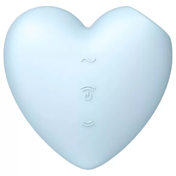 Satisfyer Cutie Heart - klitorinis oro pulsacijų vibratorius