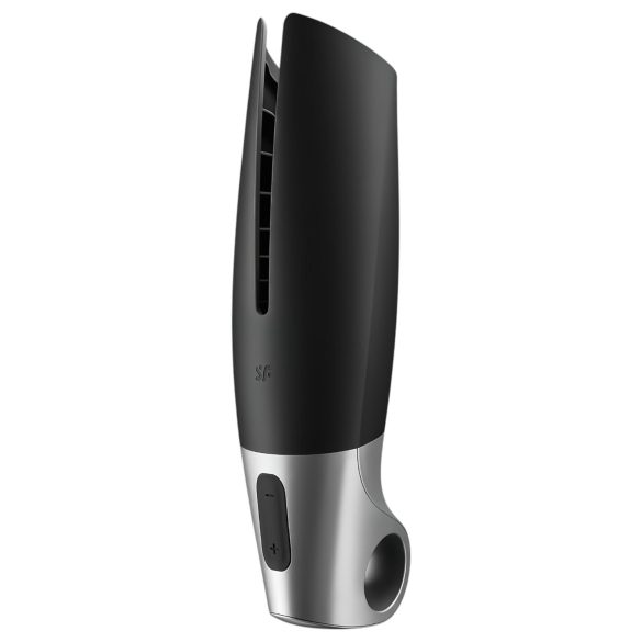 Satisfyer Power - išmanus, įkraunamas masturbatorius (juodas)