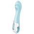 Satisfyer Air Pump Vibrator 5 – išmanusios pompos vibratorius (mėlynas)