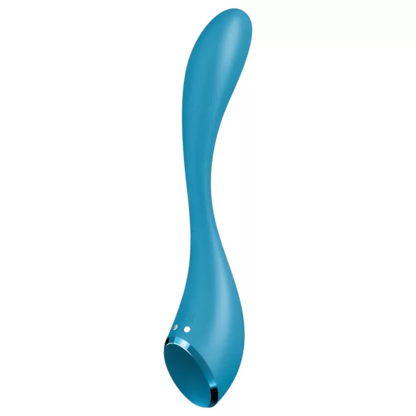 Satisfyer G-spot Flex 5 - programėle valdomas G taško vibratorius (žalias)