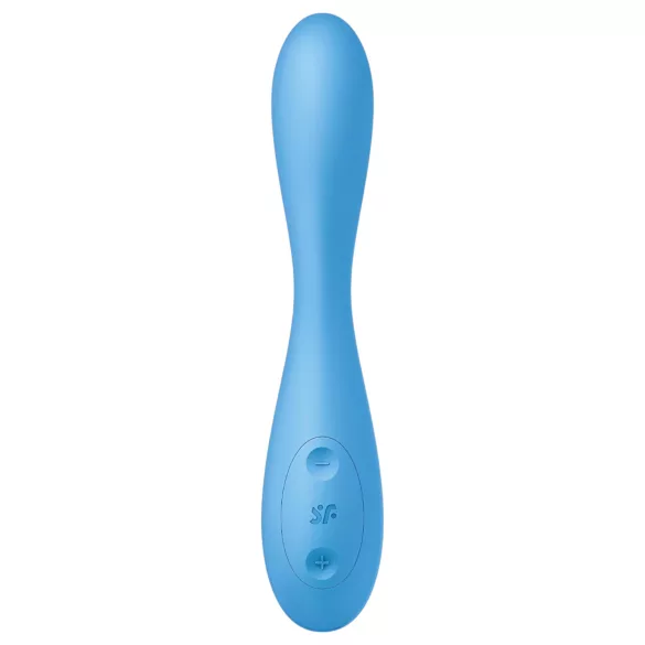 Satisfyer G-spot Flex 4 - programėle valdomas G taško vibratorius (turkio spalvos)