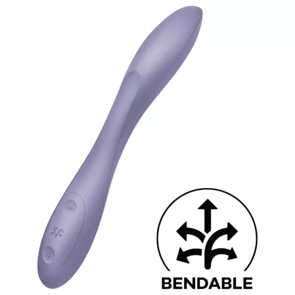 Satisfyer - G taško vibratorius - lankstus, įkraunamas, vandeniui atsparus