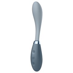  Satisfyer G-Spot Flex 3 - G taško vibratorius - įkraunamas - pilkas