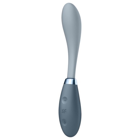 Satisfyer G-Spot Flex 3 - įkraunamas G-taško vibratorius (pilkas)