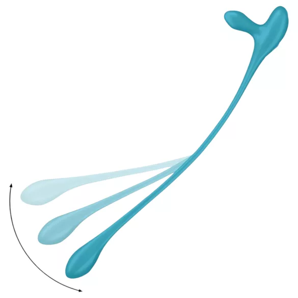 Satisfyer Plug & Play - analinis vibratorius ir penio žiedas