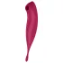 Satisfyer Twirling Pro - programėle valdoma klitorio vibracija (raudona)