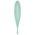 Satisfyer Twirling Pro - programėle valdoma klitorio vibratoriaus lazdelė (mėtinė)
