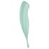 Satisfyer Twirling Pro - išmanusis 2in1 klitorio vibratorius (mėtinė)