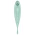 Satisfyer Twirling Pro - išmanusis 2in1 klitorio vibratorius (mėtinė)