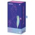 Satisfyer Twirling Pro - išmanusis 2in1 klitorio vibratorius (mėtinė)