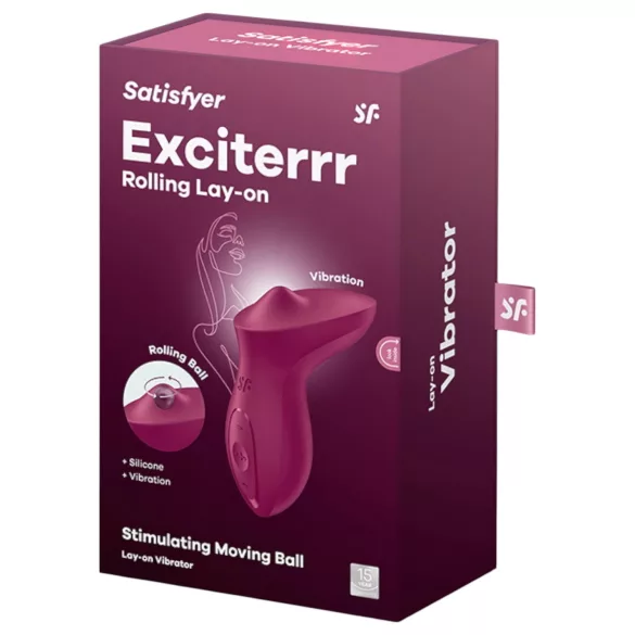 Satisfyer Exciterrr - klitorio vibratorius su besisukančiomis karoliukais