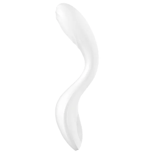 Satisfyer Rrrolling - G taško vibratorius su judančiomis rutuliukais - baltas