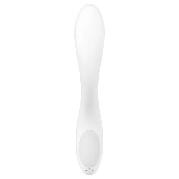 Satisfyer Rrrolling - G taško vibratorius su judančiomis rutuliukais - baltas