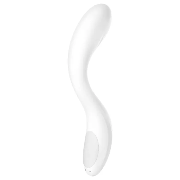 Satisfyer Rrrolling - G taško vibratorius su judančiomis rutuliukais - baltas